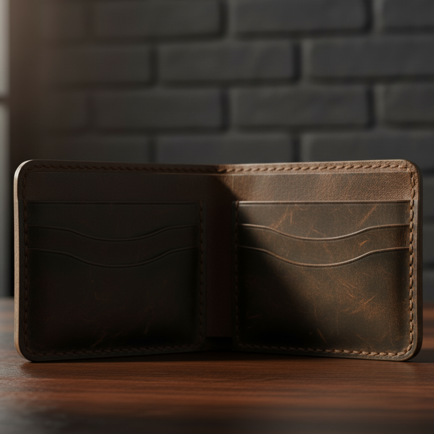 BF03 Handmade Leather Wallet