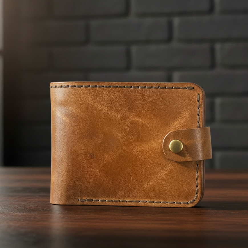 BF01 Handmade Leather Wallet