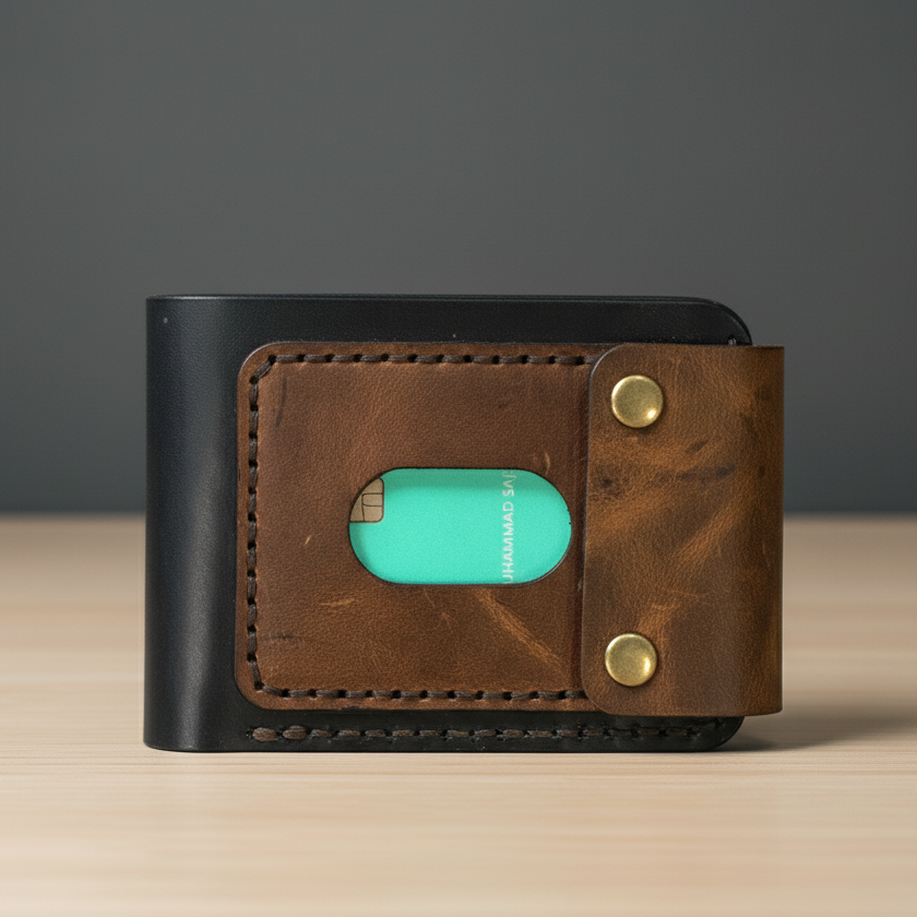 BF06 Handmade Leather  Wallet