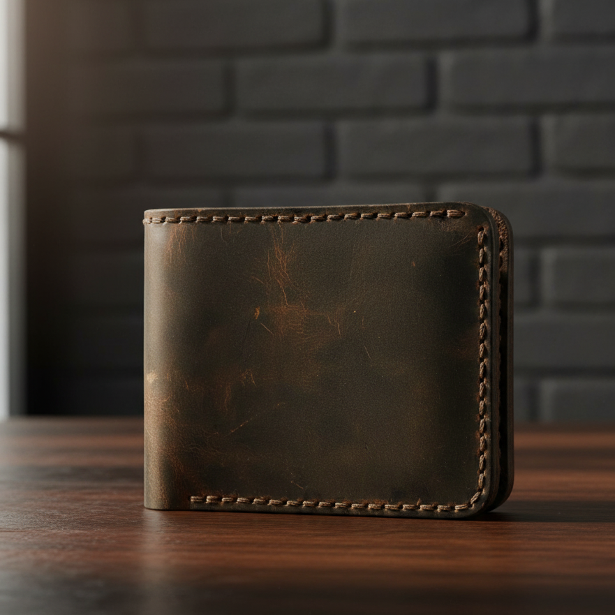 BF03 Handmade Leather Wallet