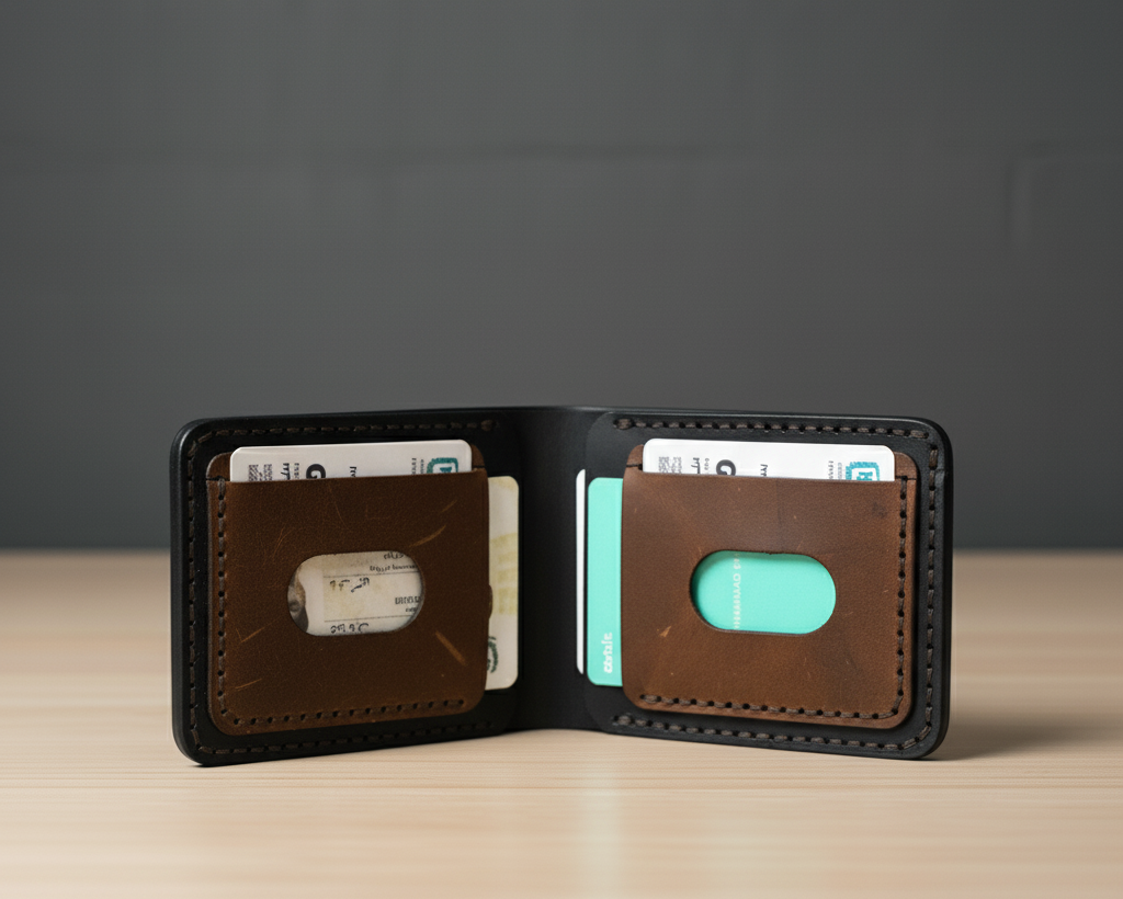 BF06 Handmade Leather  Wallet