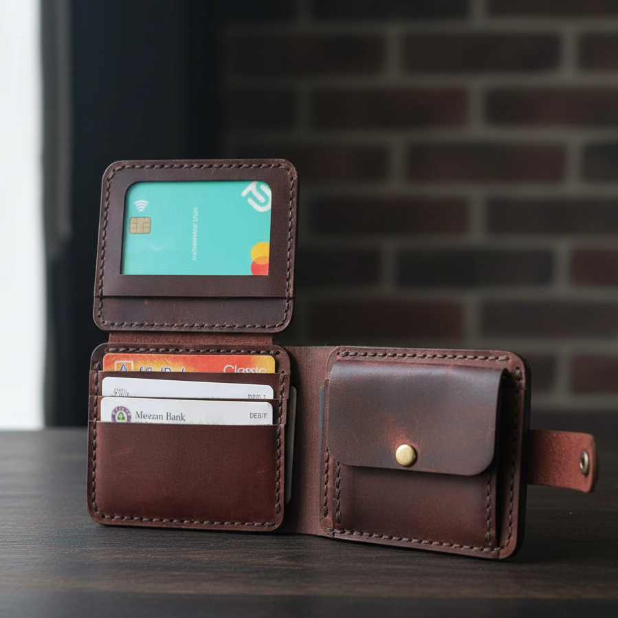BF02 Handmade Leather Wallet