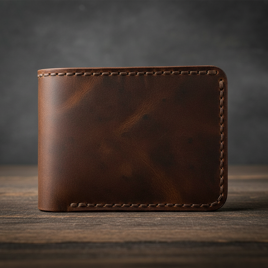 BF04 Hnadmade Leather Wallet
