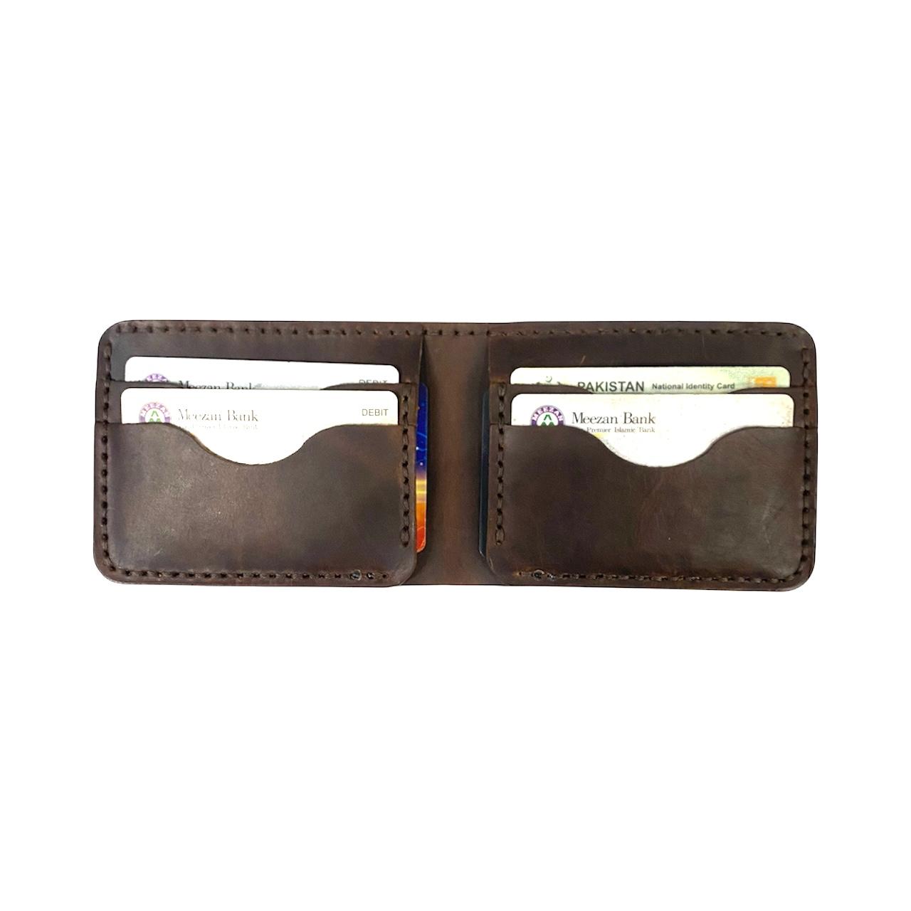 BF04 Hnadmade Leather Wallet