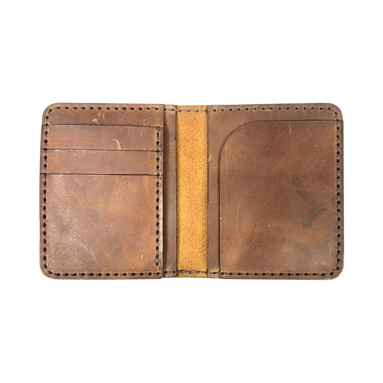 BF08 Handmade Smart Leather Wallet