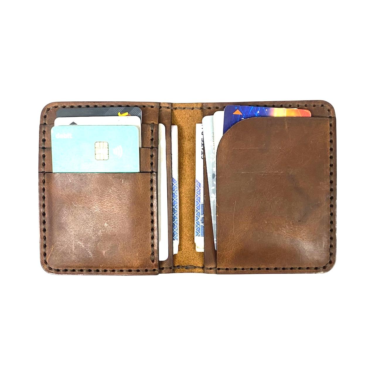 BF08 Handmade Smart Leather Wallet
